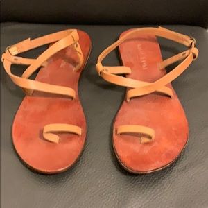 Museum Tan Rhodes Sandals